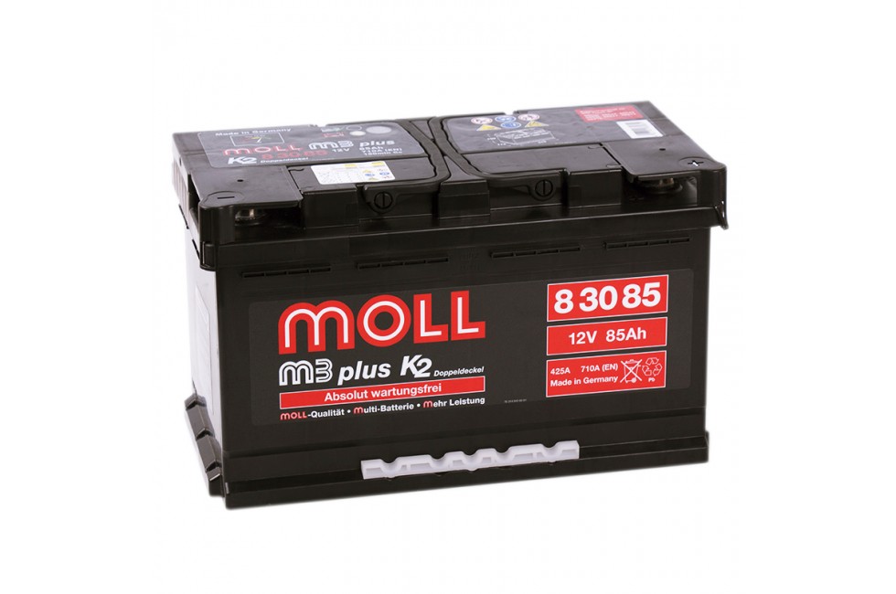 Аккумулятор Moll M3 Plus 85 A/ч made in GERMANY 